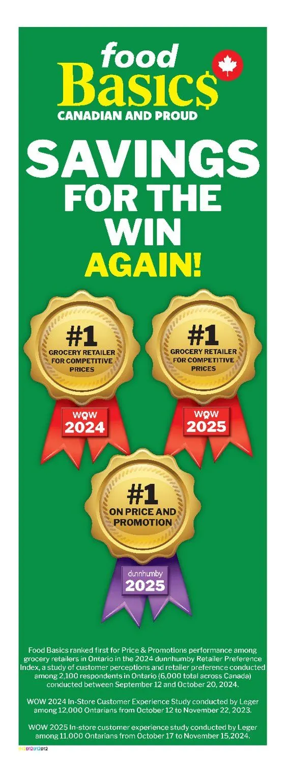 Food Basics Sales from November 6 to November 12 2025 - flyer page 16