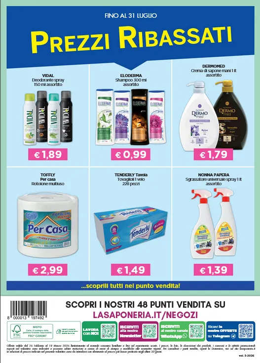 Volantini La Saponeria da 27 febbraio a 18 marzo di 2026 - Pagina del volantino 16