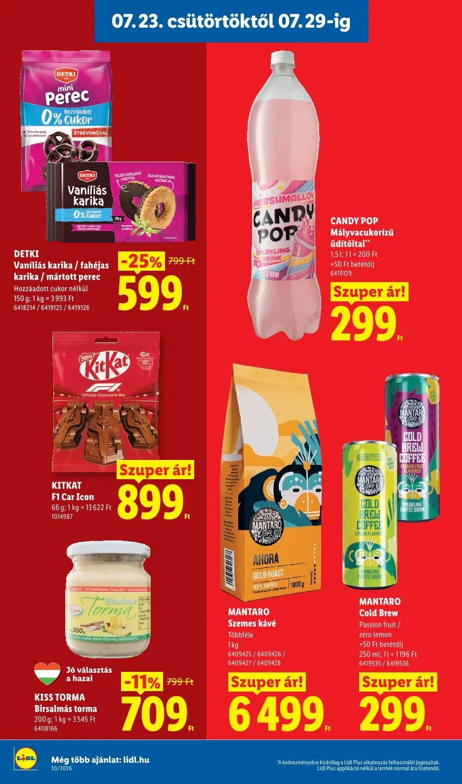 Katalógus  Lidl legfrissebb ajánlatai július 23.-tól július 29.-ig 2026. - Oldal 16