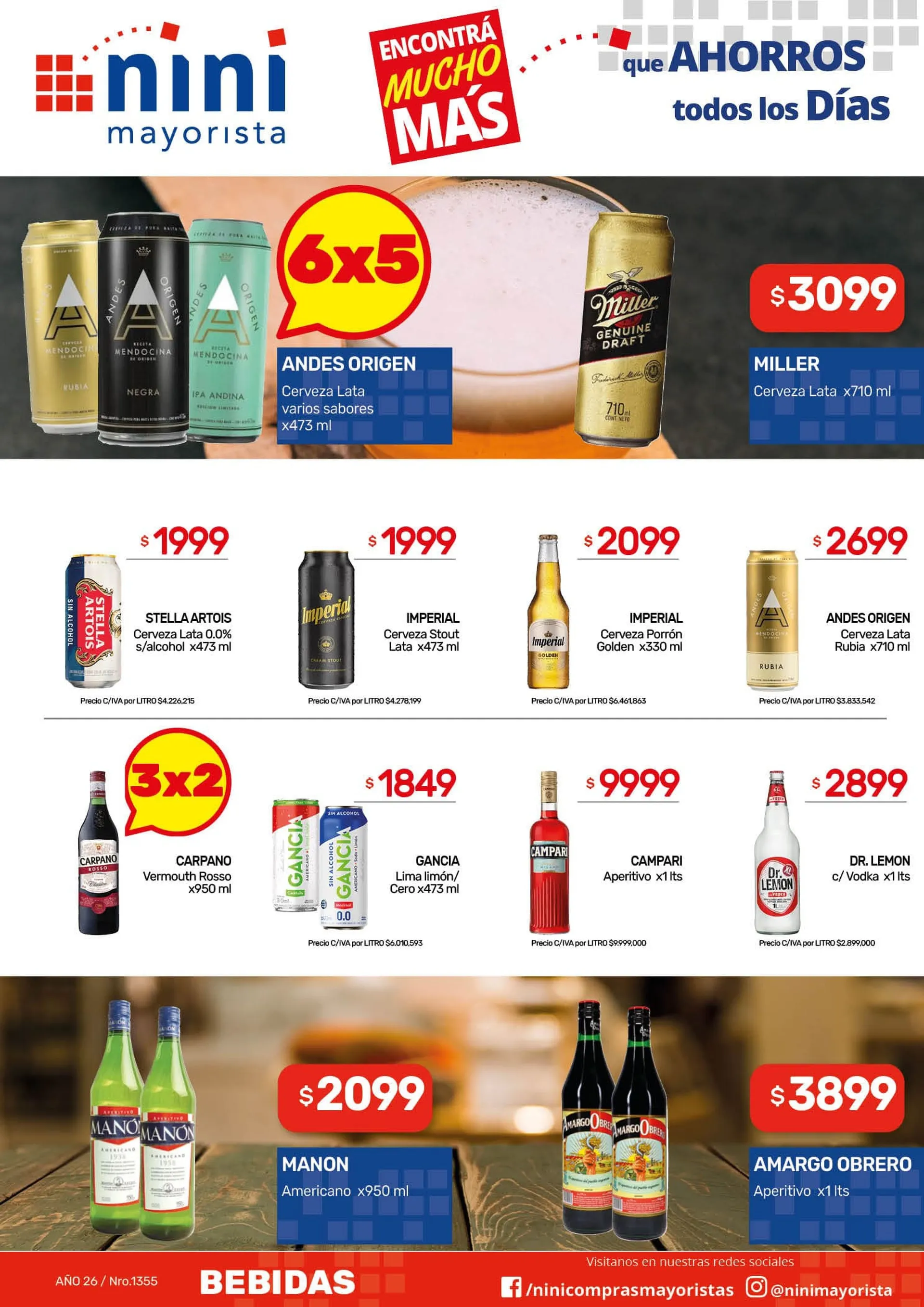 Ofertas de Nini Mayorista Ofertas 13 de abril al 19 de abril 2026 - Página 16 del catálogo