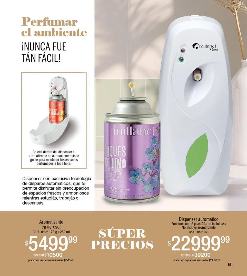 Ofertas de  Ofertas Millanel  27 de abril al 24 de mayo 2026 - Página 161 del catálogo