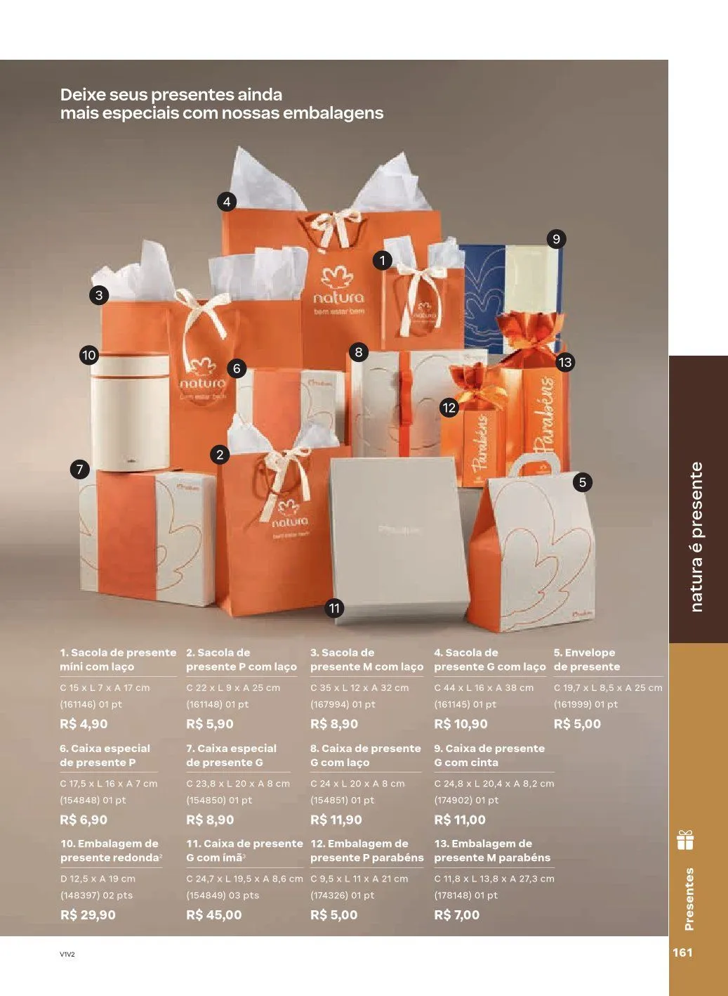 Encarte de NATURA 1 de abril até 30 de abril 2026 - Pagina 161