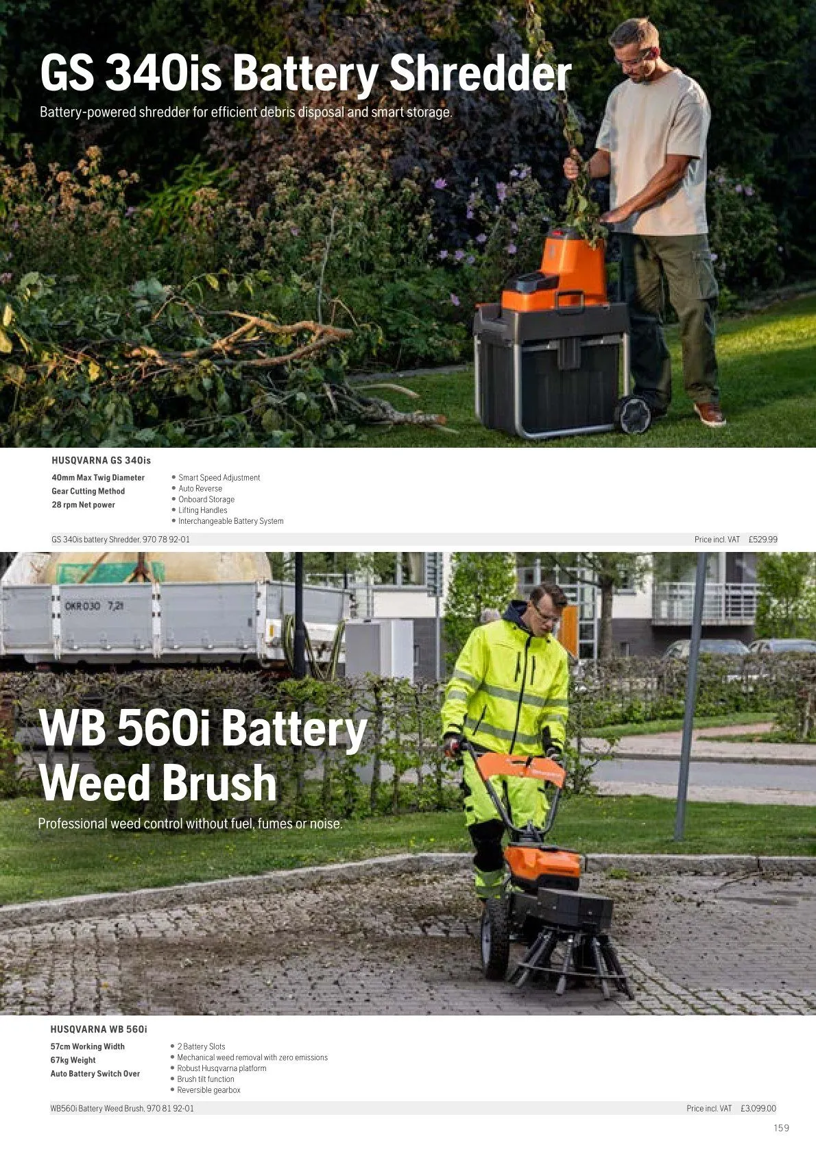 Husqvarna catalogues  von 13. Februar bis 28. Februar 2026 - Flugblätt seite  161