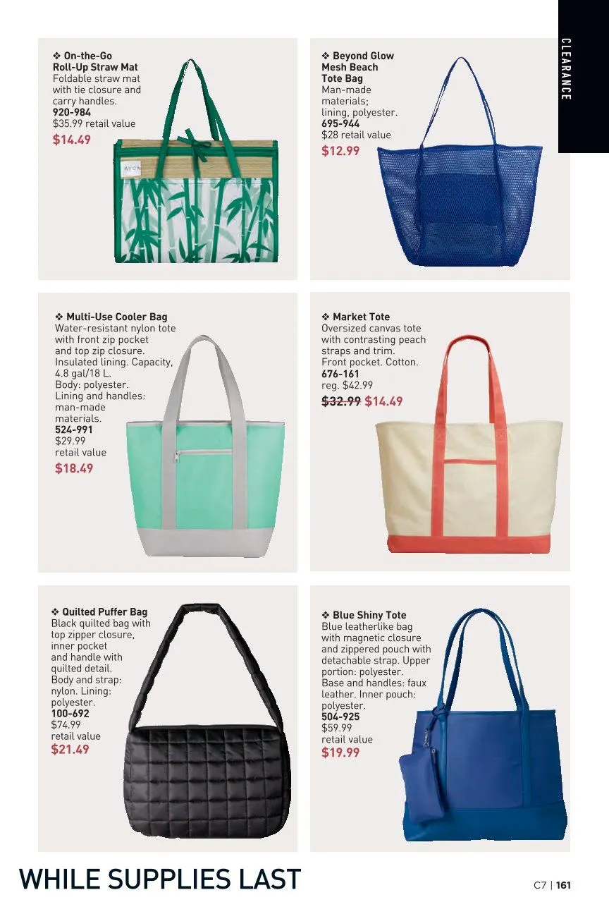 Avon  Sales from April 1 to April 30 2026 - flyer page 161