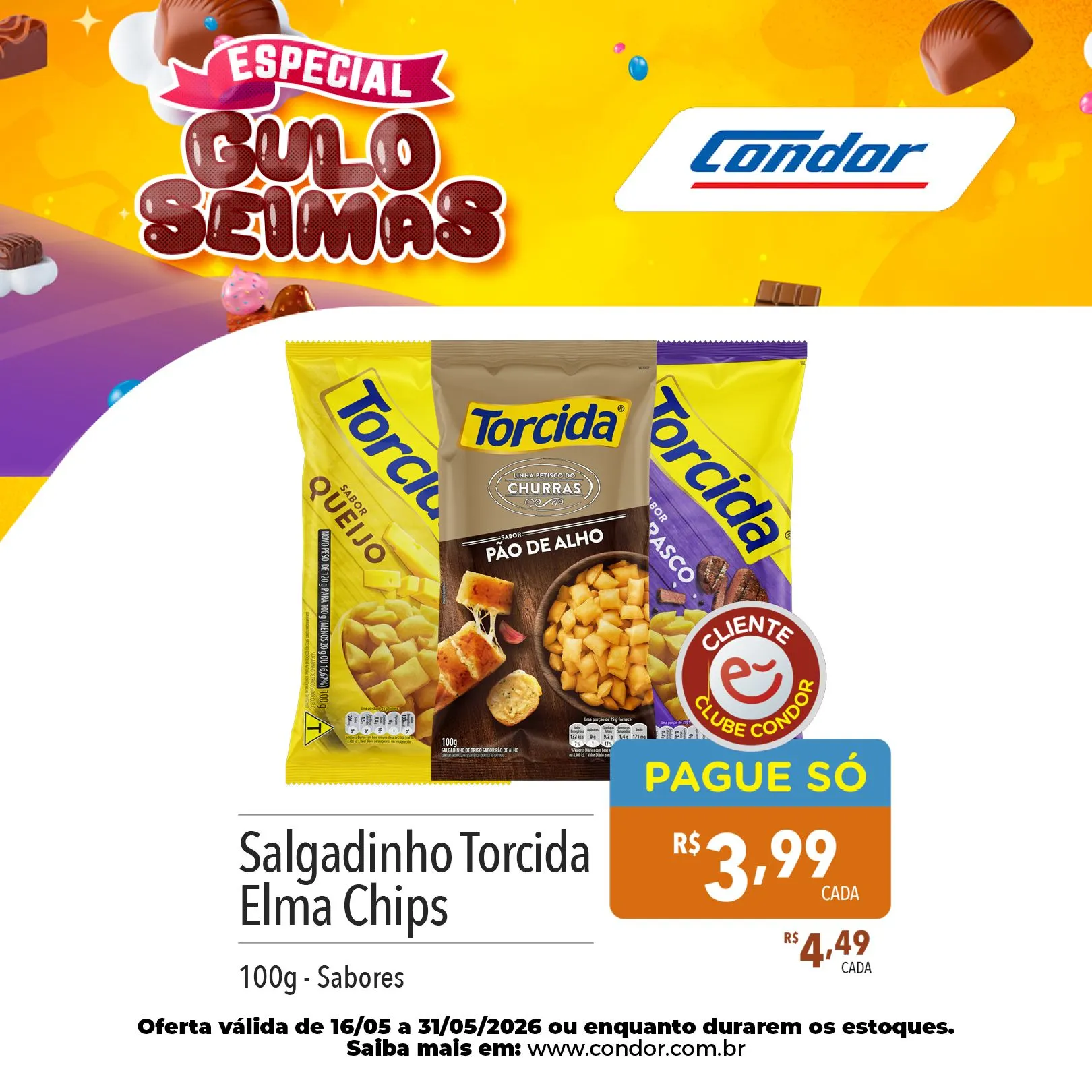 Encarte de Folhetos Supermercados Condor 22 de maio até 31 de maio 2026 - Pagina 3