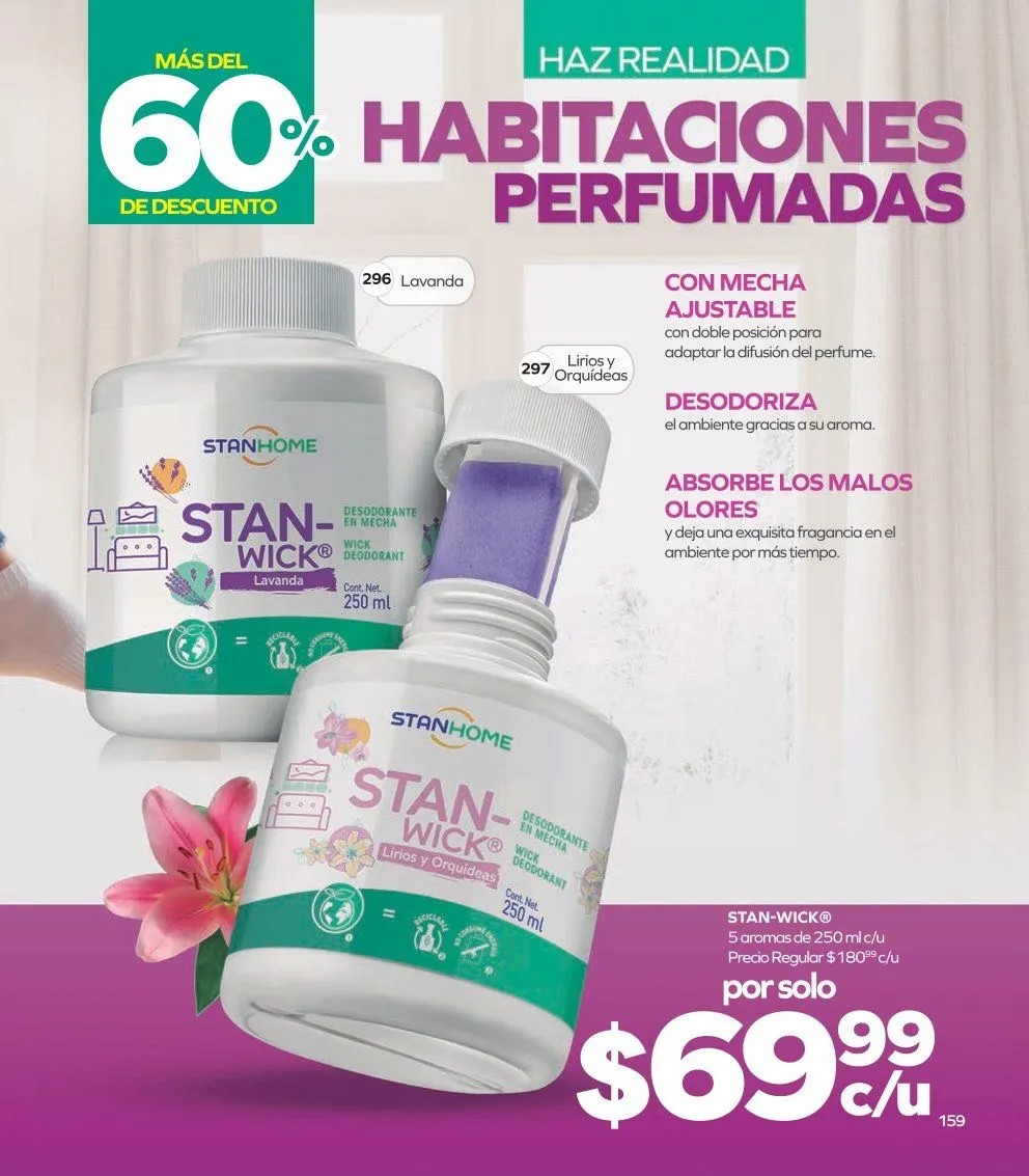 Catálogo de Stanhome Catálogo 3 de marzo al 21 de marzo 2025 - Pagina 158