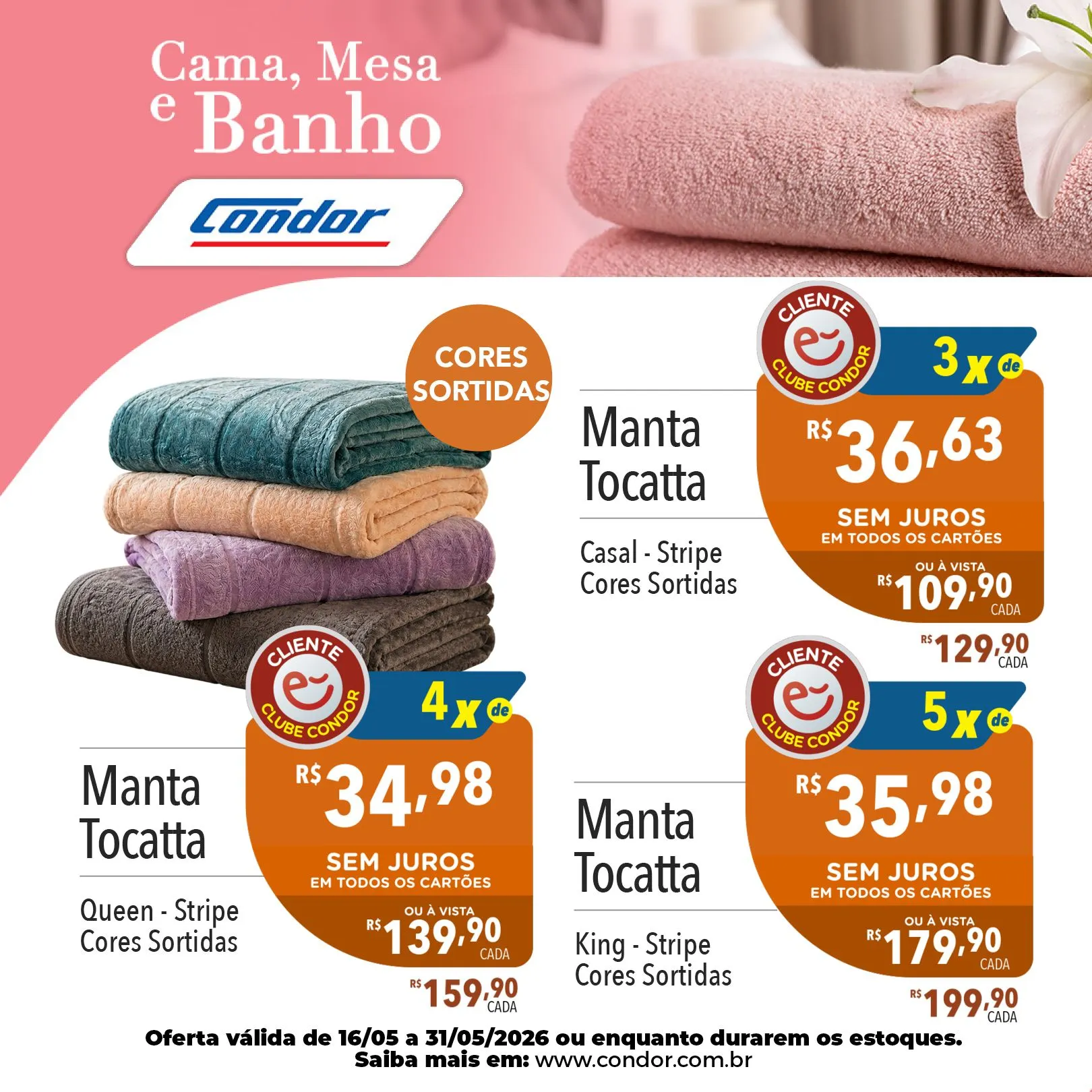 Encarte de Folhetos Supermercados Condor 22 de maio até 31 de maio 2026 - Pagina 2