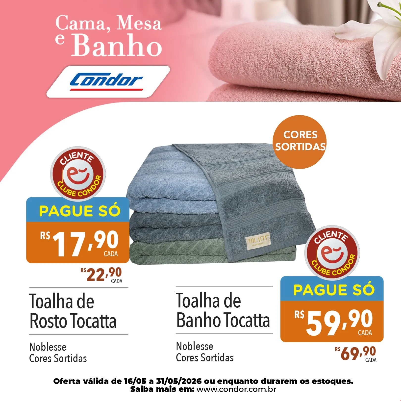 Encarte de  Folhetos Supermercados Condor 22 de maio até 31 de maio 2026 - Pagina 7