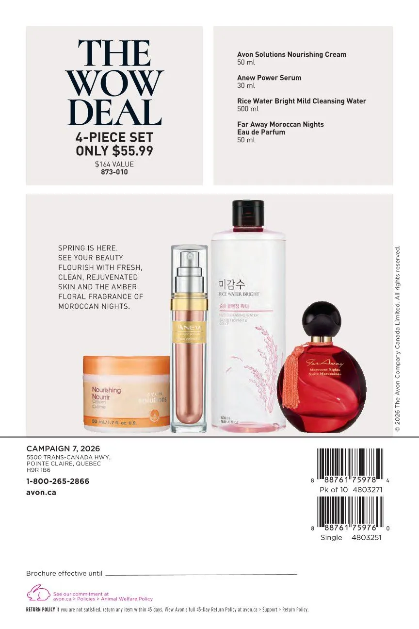 Avon  Sales from April 1 to April 30 2026 - flyer page 164