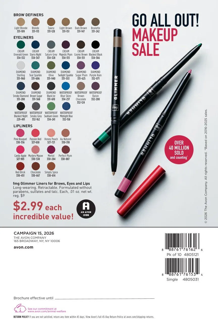 Weekly ad Avon Sales from July 21 to July 31 2026 - Page 164