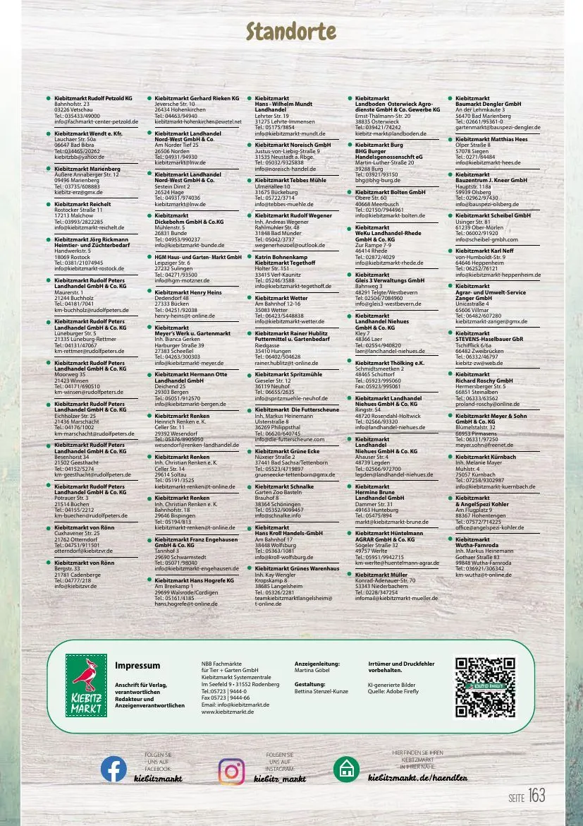 KIEBITZMARKT Angebote von 15. Mai bis 21. Mai 2026 - Prospekt seite 163