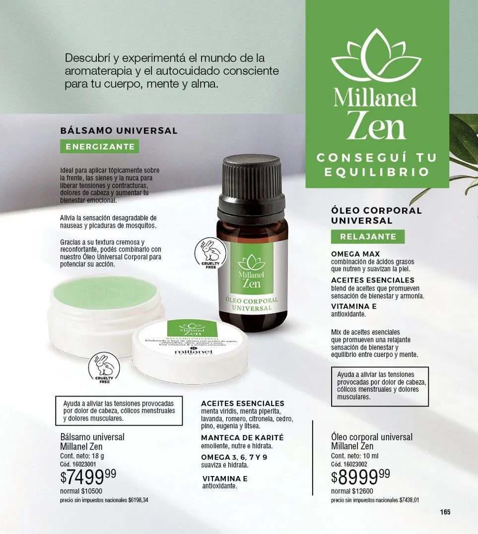 Ofertas de Catalogo Millanel 20 de octubre al 10 de noviembre 2025 - Página 165 del catálogo