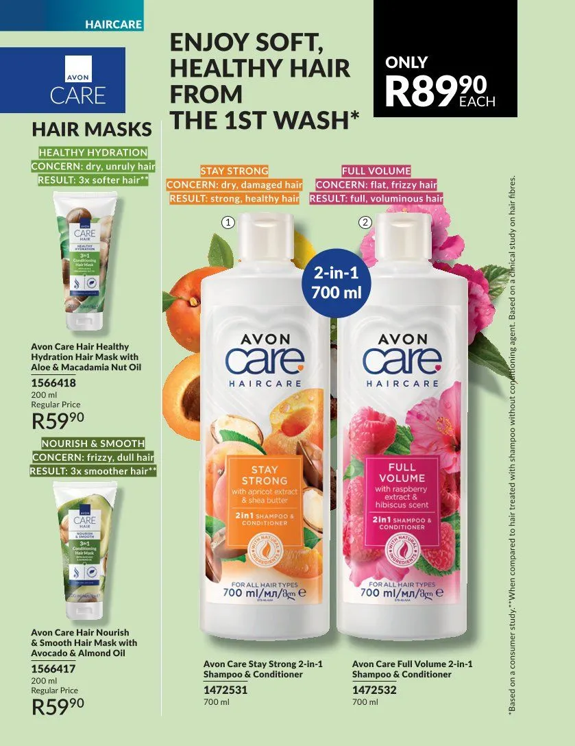 Avon Sales from 1 March to 31 March 2026 - Catalogue Page 166