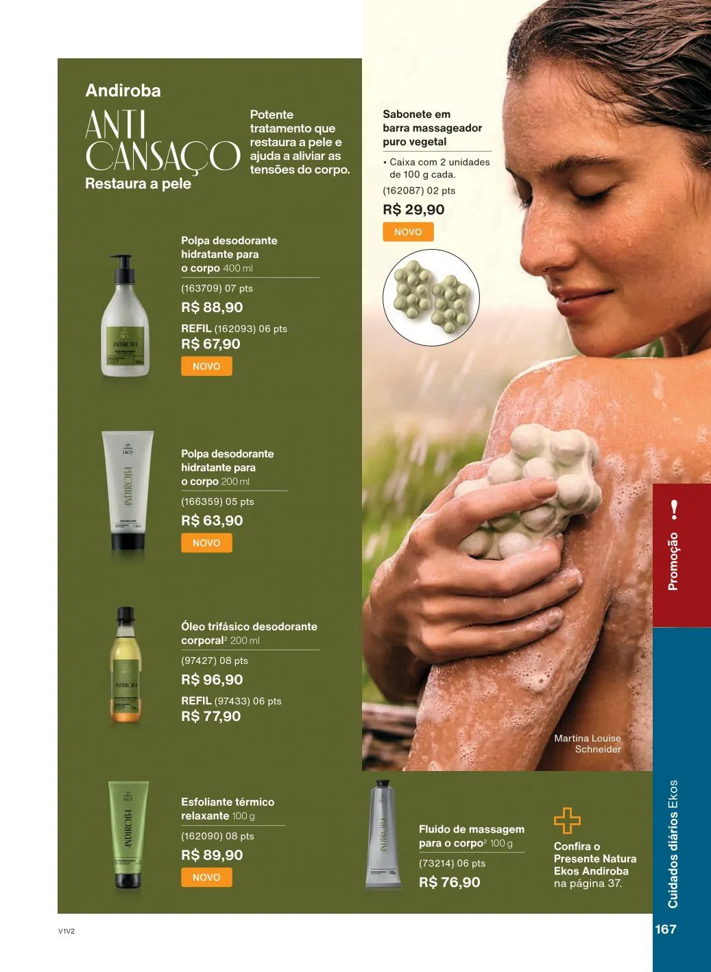 Encarte de Natura Ofertas 1 de outubro até 31 de outubro 2025 - Pagina 167