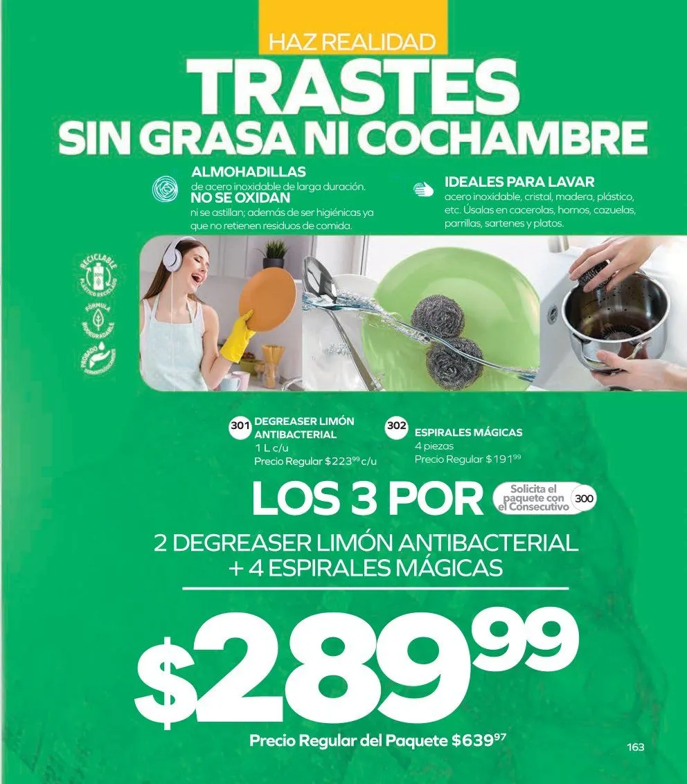 Catálogo de Stanhome Catálogo 3 de marzo al 21 de marzo 2025 - Pagina 165