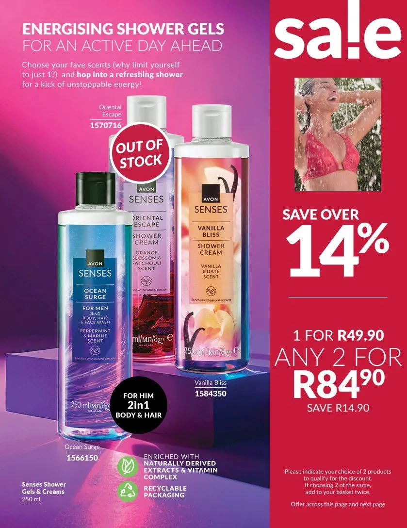 Avon Sales from 1 March to 31 March 2026 - Catalogue Page 168