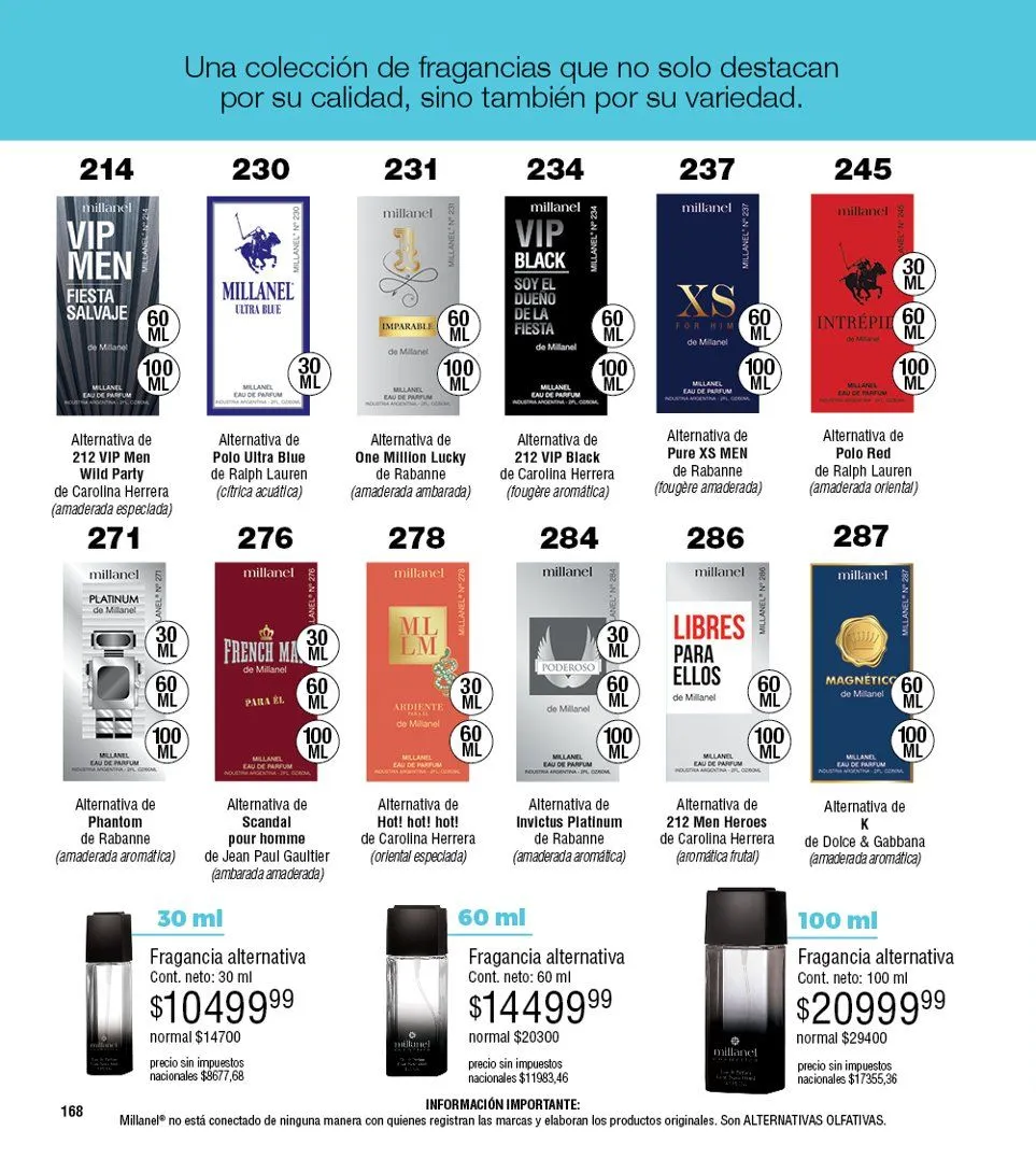 Ofertas de  Ofertas Millanel  27 de abril al 24 de mayo 2026 - Página 168 del catálogo