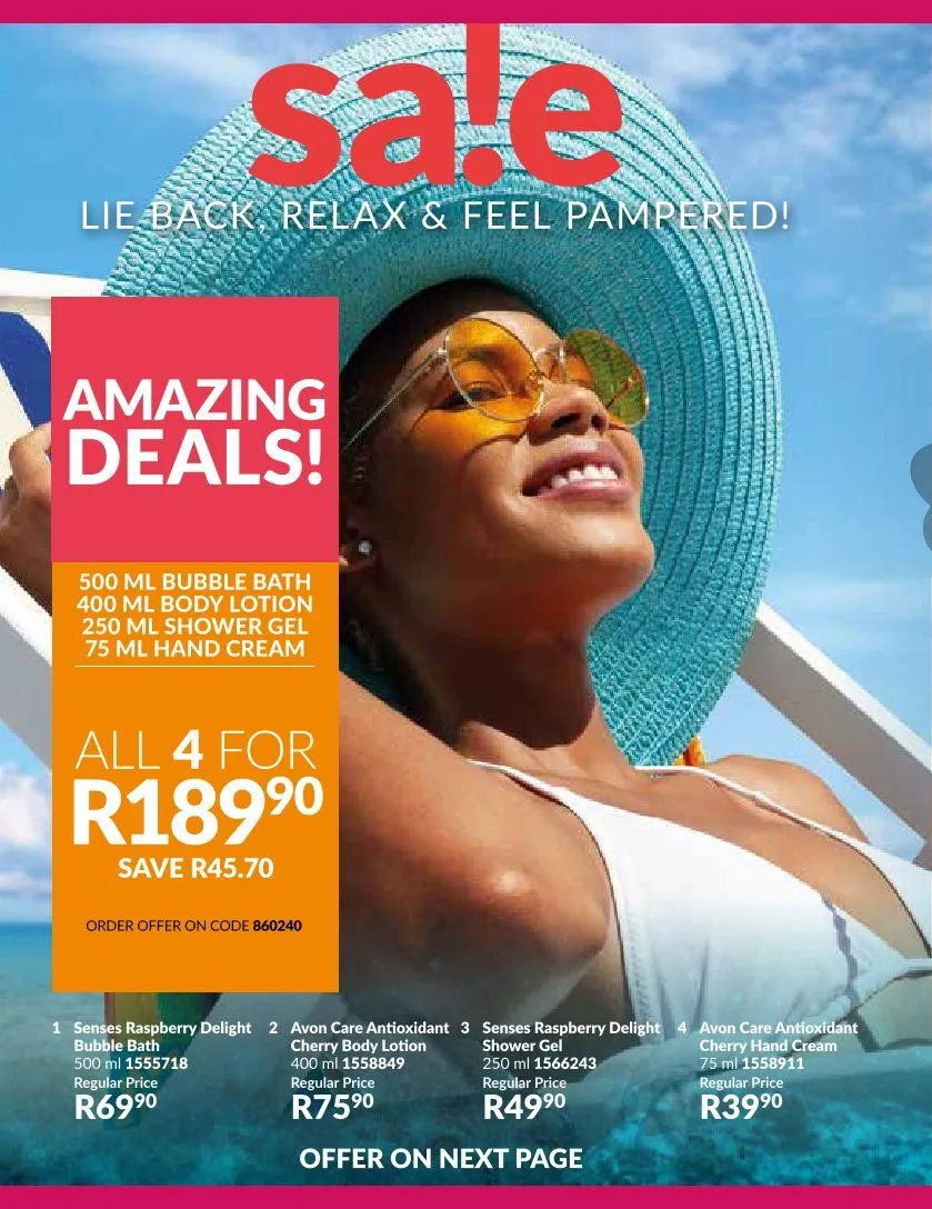 Avon Sales from 1 August to 31 August 2025 - Catalogue Page 126