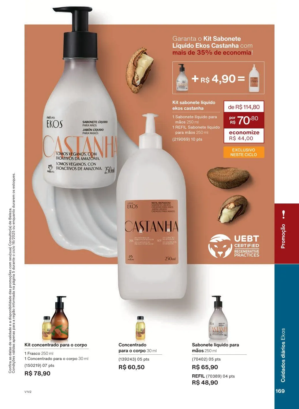 Encarte de Natura Ofertas 1 de outubro até 31 de outubro 2025 - Pagina 169