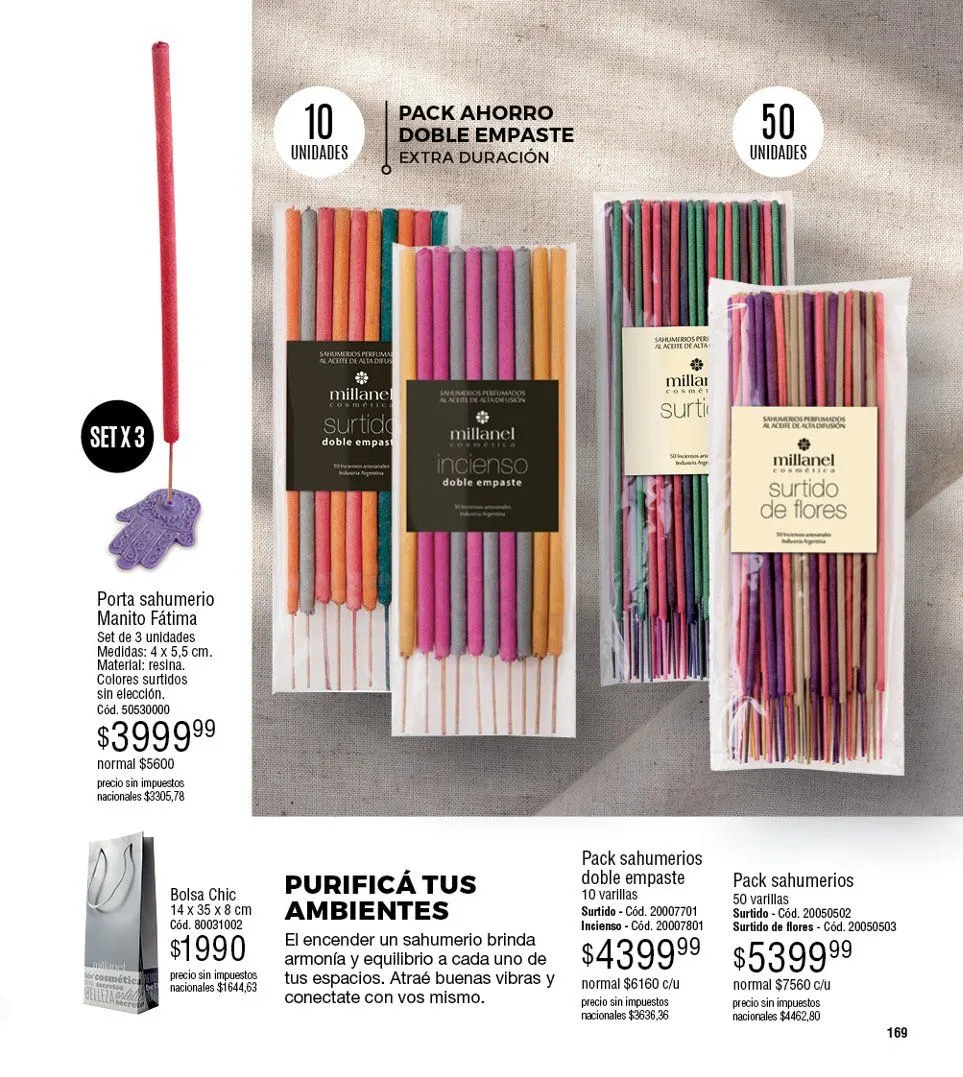 Ofertas de Catalogo Millanel 20 de octubre al 10 de noviembre 2025 - Página 169 del catálogo