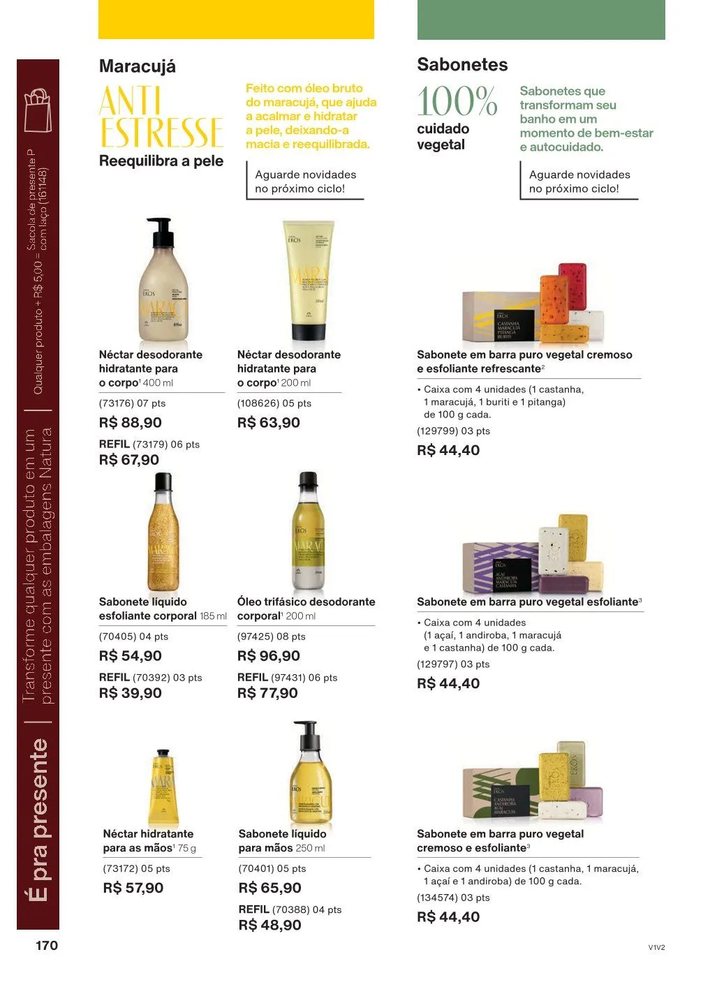 Encarte de Natura Ofertas 1 de outubro até 31 de outubro 2025 - Pagina 170