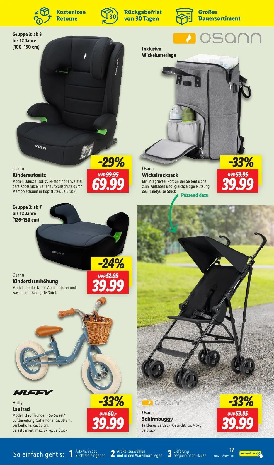 Lidl Prospekt von 5. März bis 31. März 2025 - Prospekt seite 17