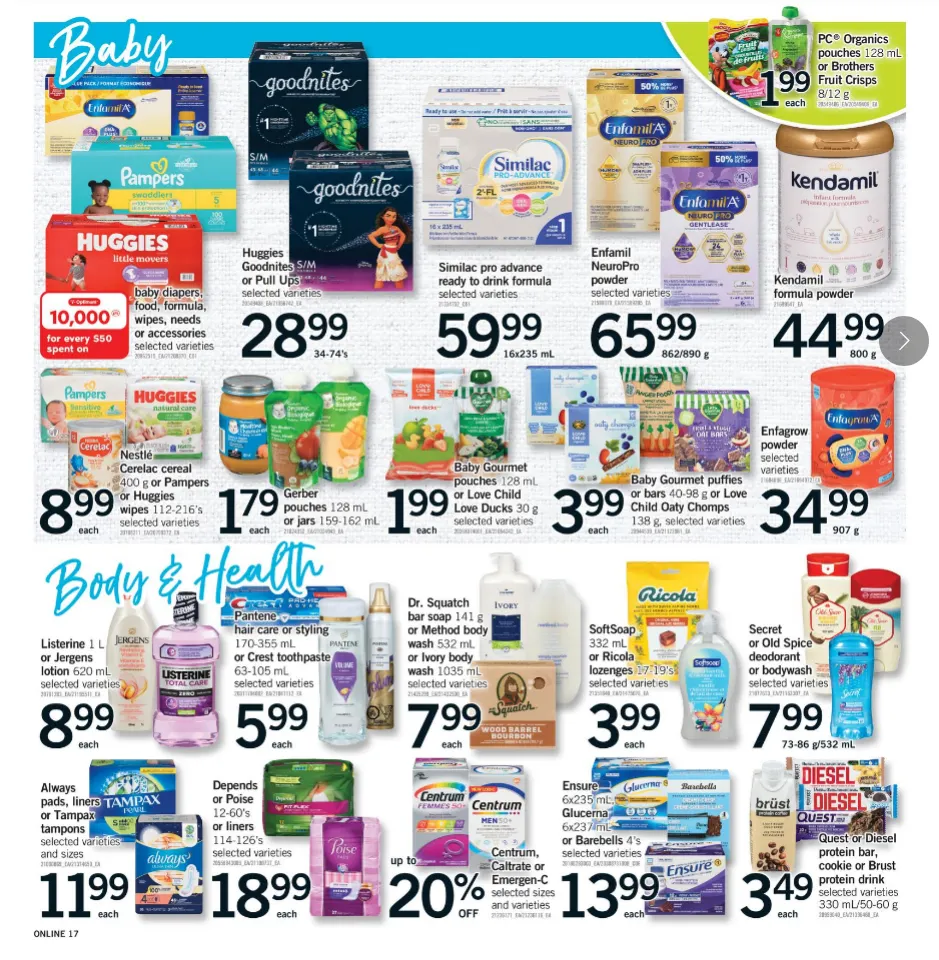 Fortinos Sales from April 16 to April 22 2026 - flyer page 17