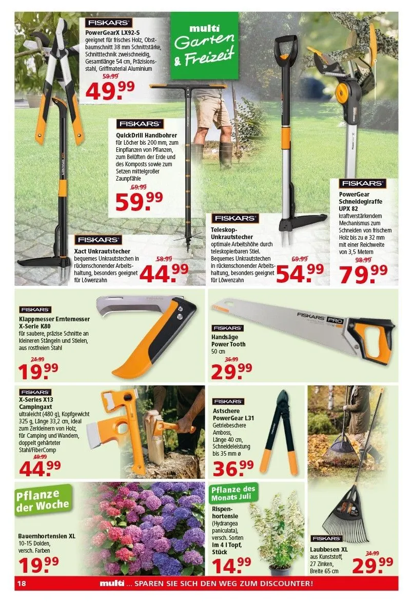 Multi Markt Angebote von 13. Juli bis 18. Juli 2026 - Prospekt seite 17