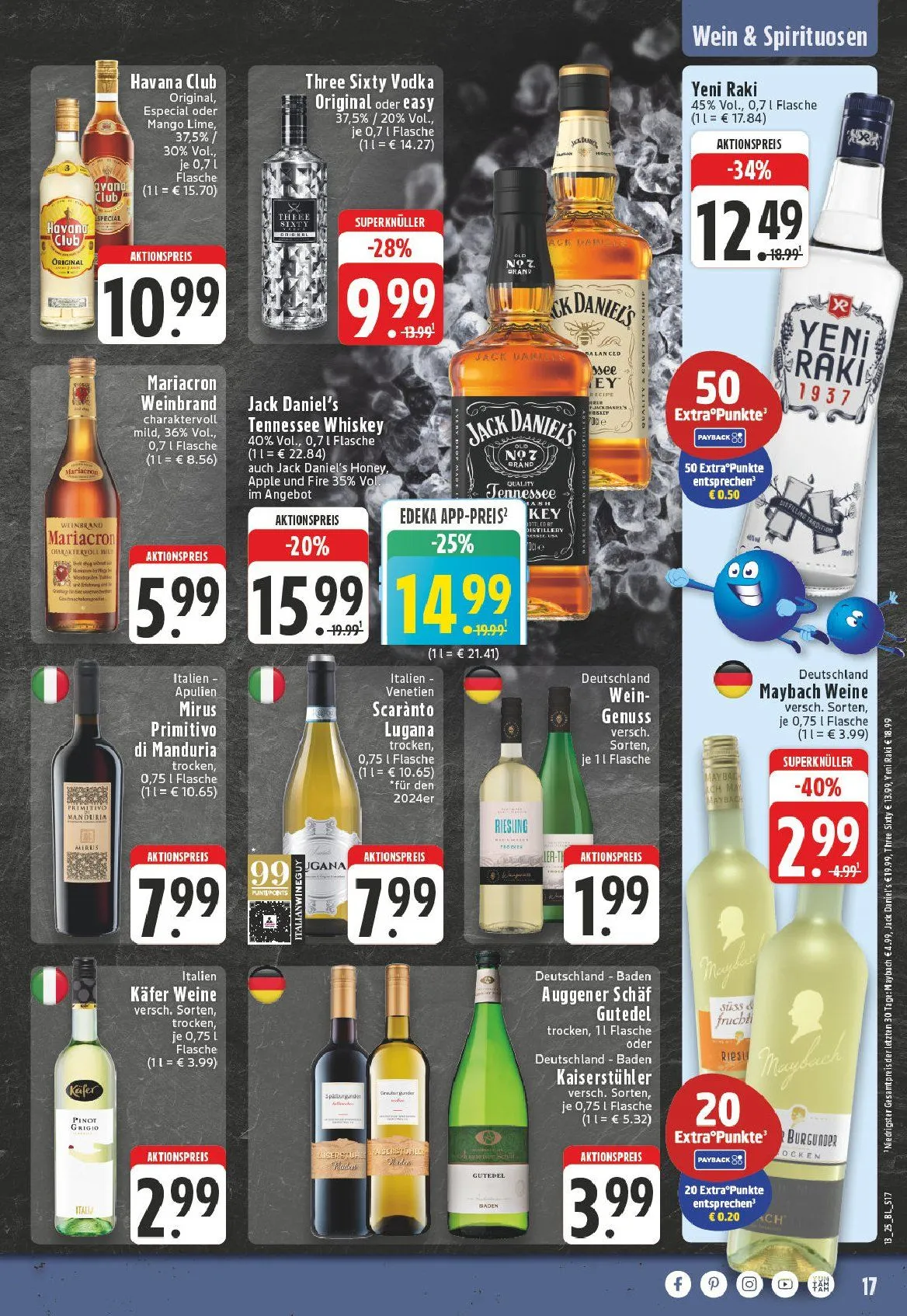 Edeka Prospekt von 25. März bis 29. März 2025 - Prospekt seite 17