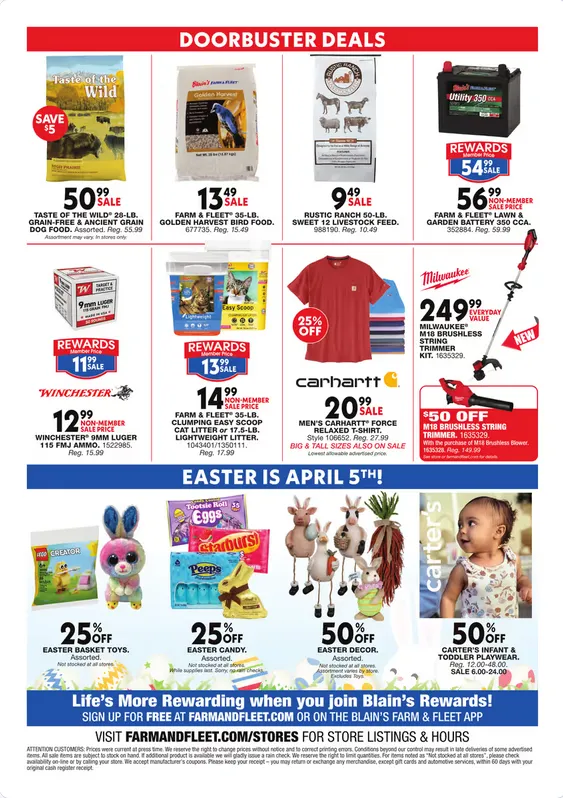 Weekly ad Blain's Farm & Fleet Sales from March 26 to April 6 2026 - Page 17