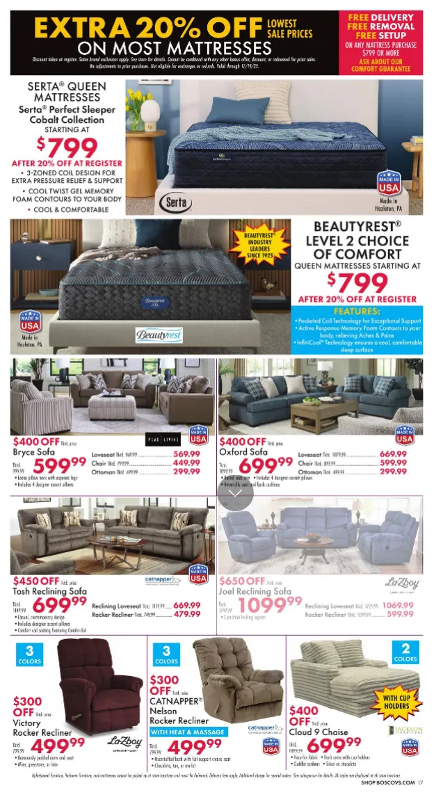 Weekly ad Boscov s Sales from November 13 to November 19 2025 - Page 16