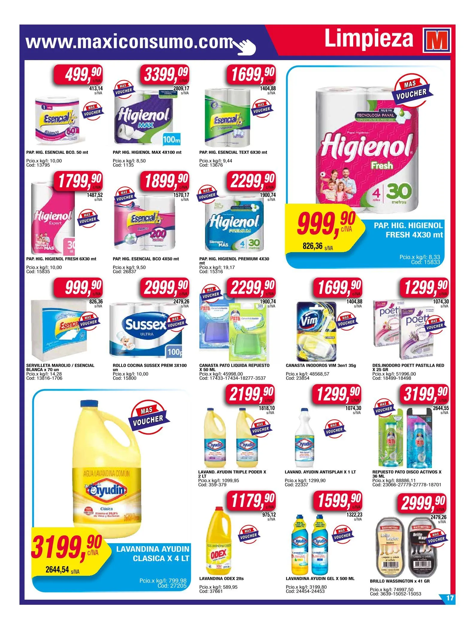 Ofertas de Maxiconsumo Oferta semanal 31 de marzo al 6 de abril 2025 - Página 17 del catálogo