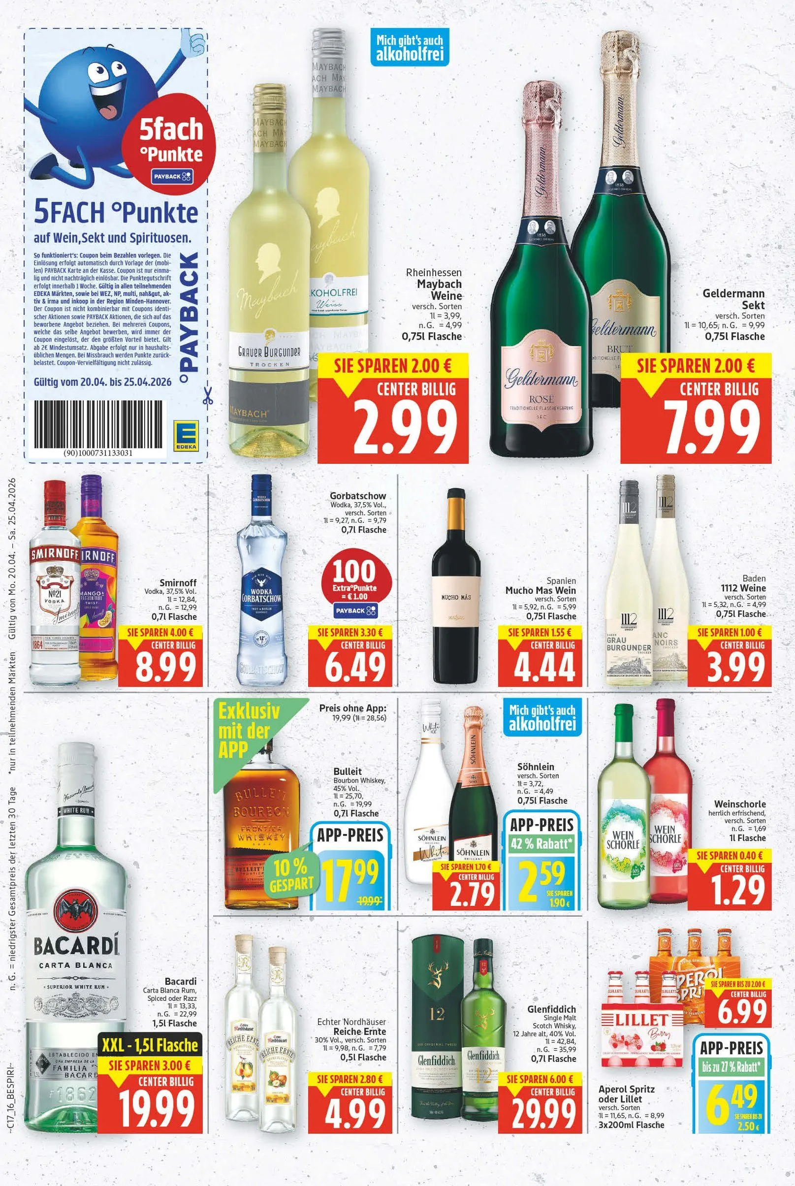 Edeka Prospekte von 22. April bis 28. April 2026 - Prospekt seite 17