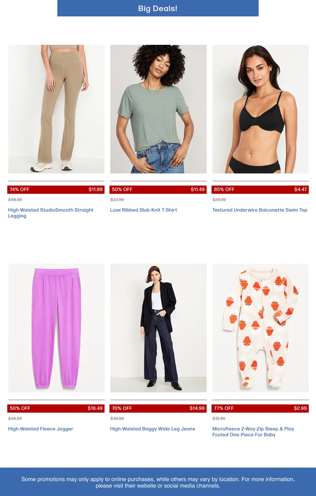 Weekly ad  Old Navy Sales from April 6 to April 26 2026 - Page 17