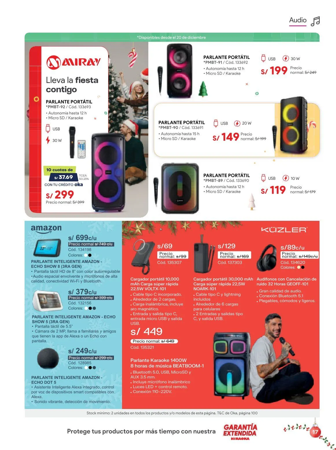 Catalogo de Hiraoka Ofertas 9 de diciembre al 31 de diciembre 2025 - Pag 17