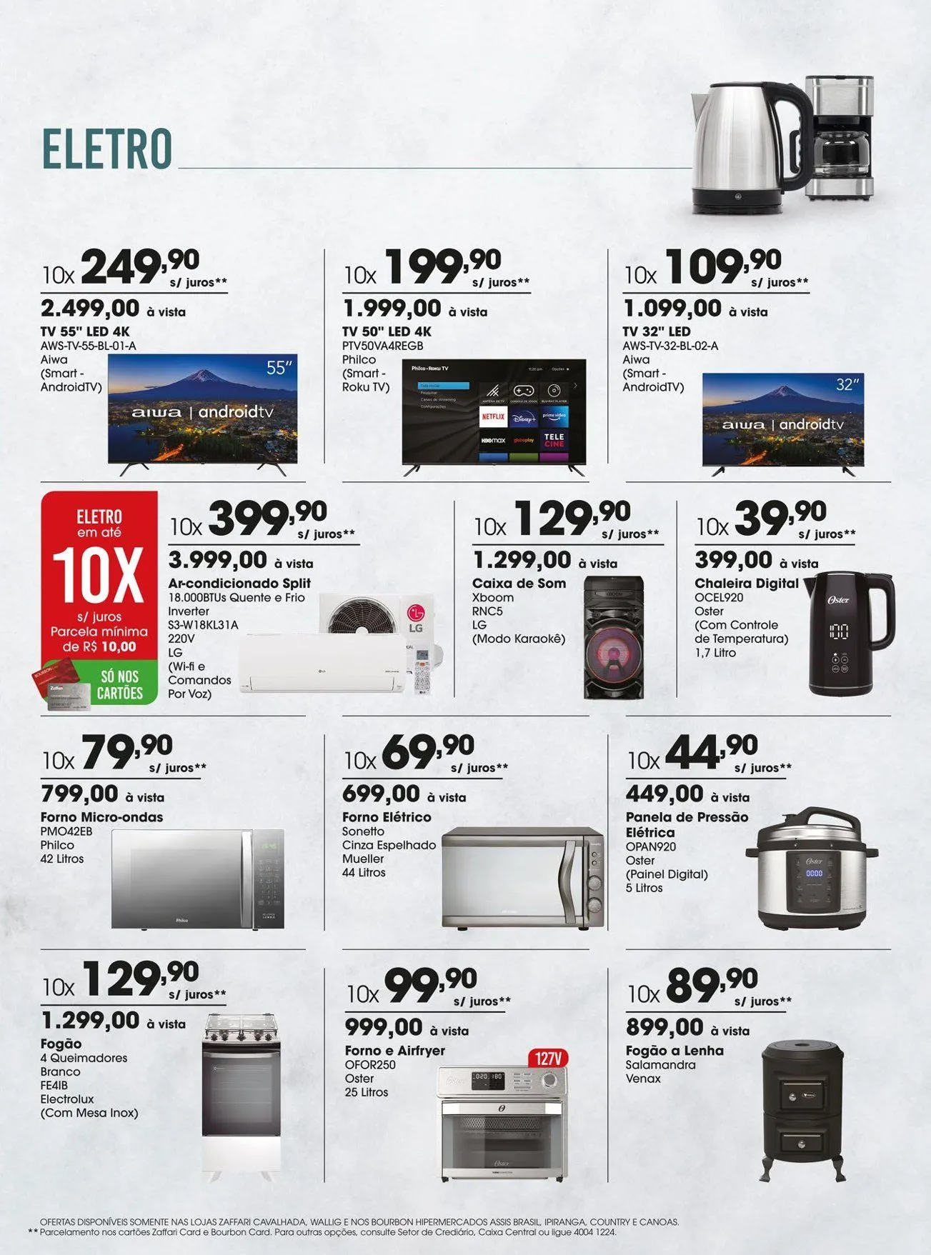 Encarte de Záffari Folletho 1 de julho até 13 de julho 2025 - Pagina 17