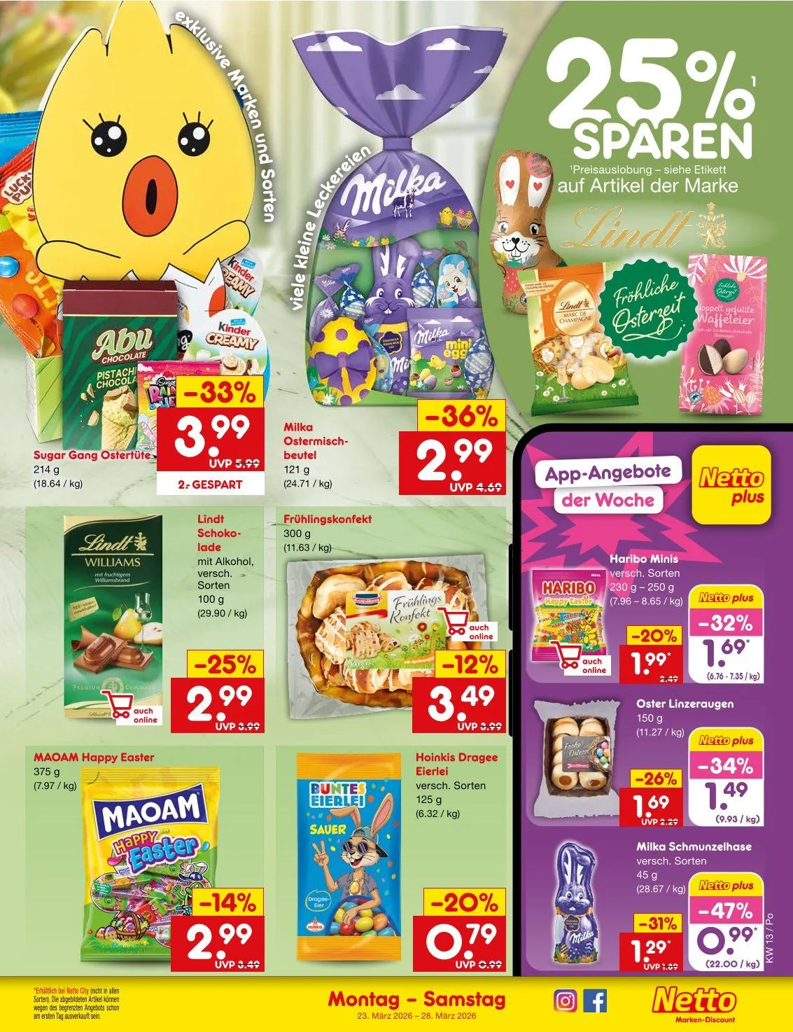 Netto Marken-Discount Prospekte von 23. März bis 28. März 2026 - Prospekt seite 17