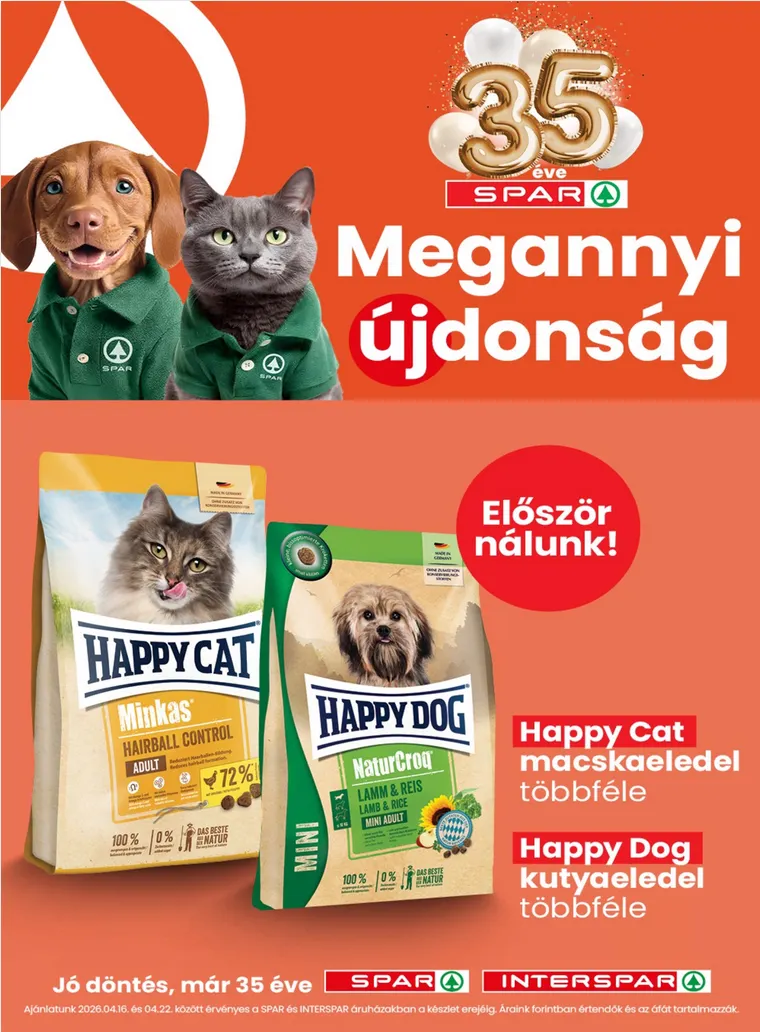 Katalógus SPAR Legfrissebb Ajánlatai április 16.-tól április 22.-ig 2026. - Oldal 17