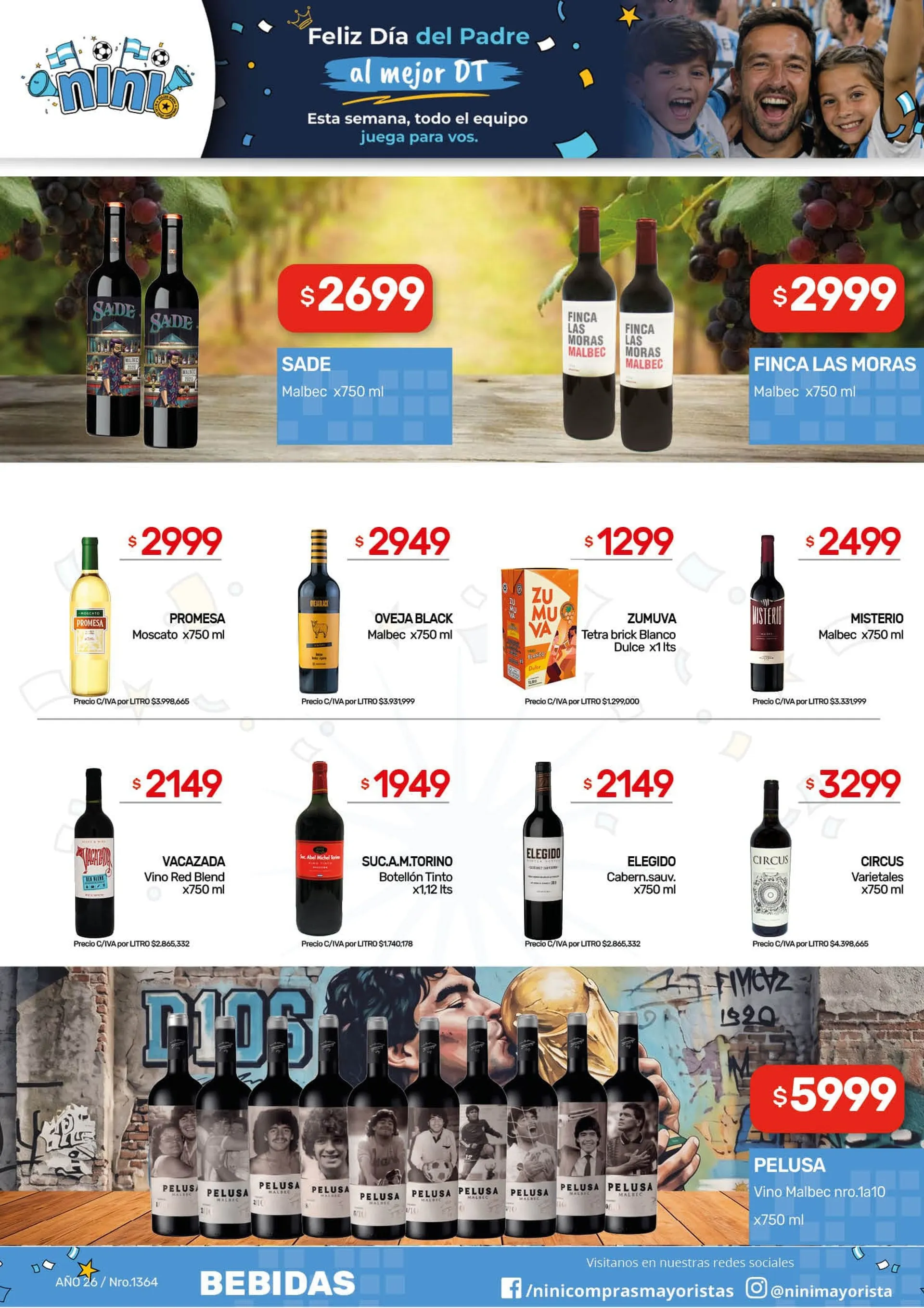 Ofertas de Nini Mayorista Ofertas 15 de junio al 21 de junio 2026 - Página 17 del catálogo