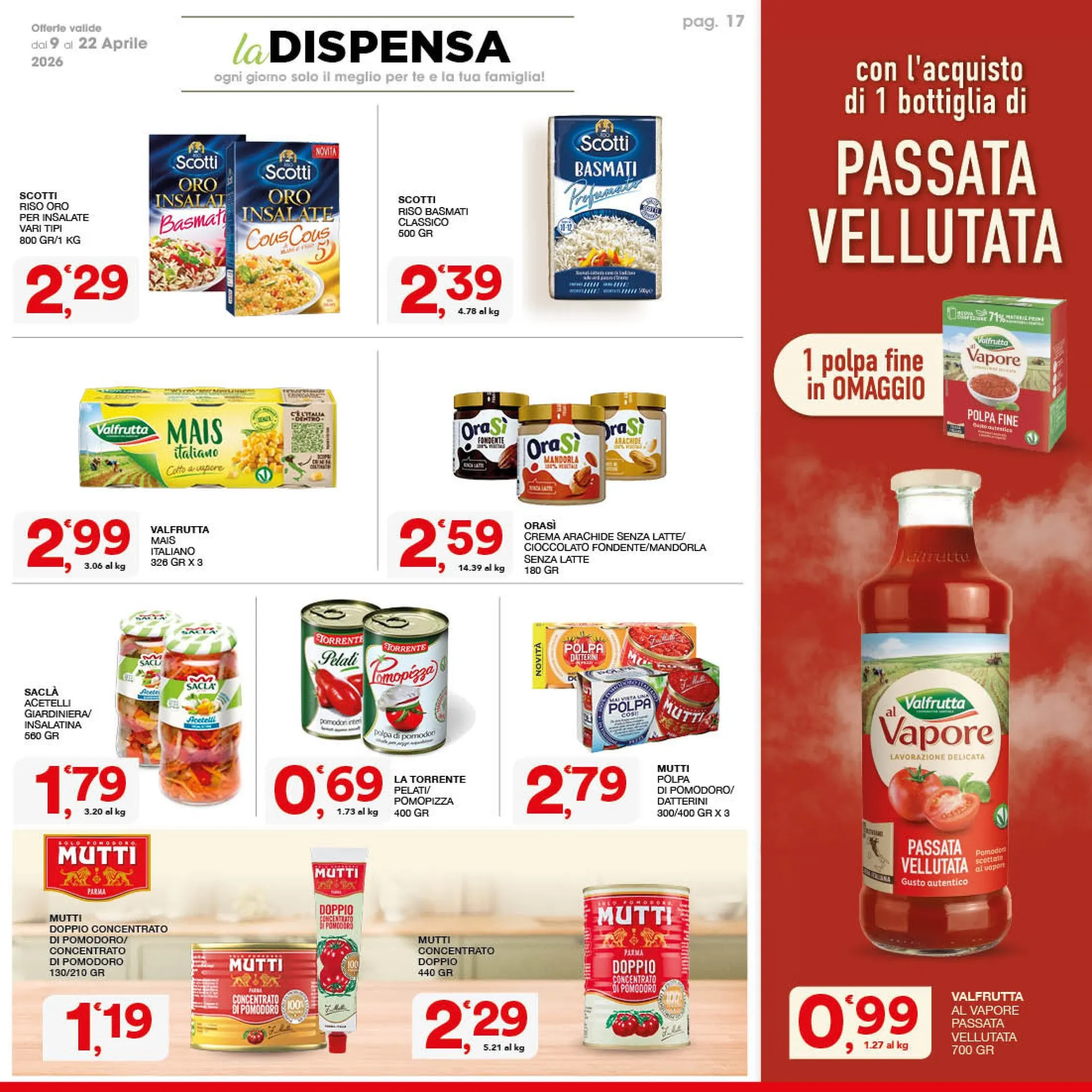 Volantini Sisa da 9 aprile a 22 aprile di 2026 - Pagina del volantino 17