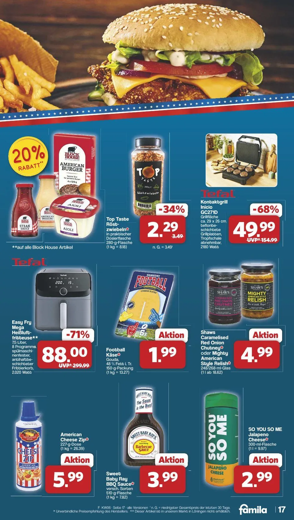  Famila Prospekte  von 2. Februar bis 7. Februar 2026 - Prospekt seite 17