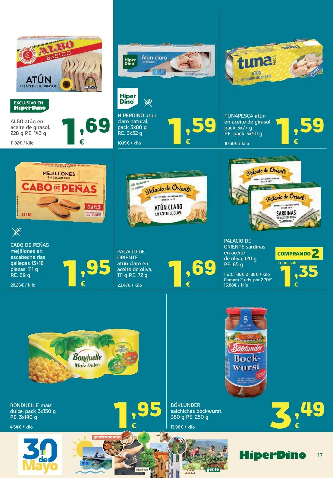 Catálogo de HiperDino Ofertas 25 de mayo al 8 de junio 2026 - Página 17