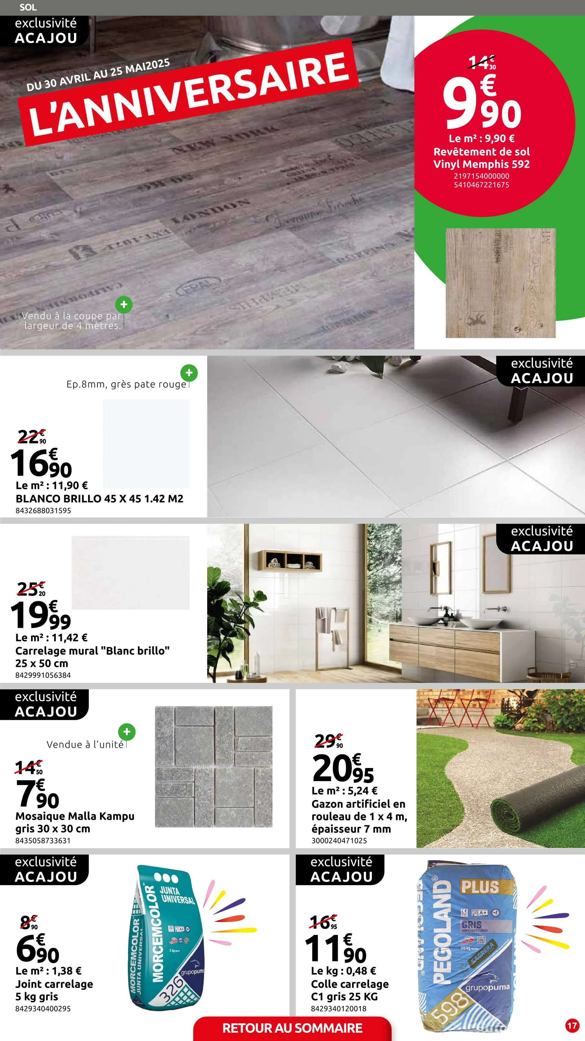 Mr. Bricolage Catalogues du 30 avril au 25 mai 2025 - Catalogue page 17