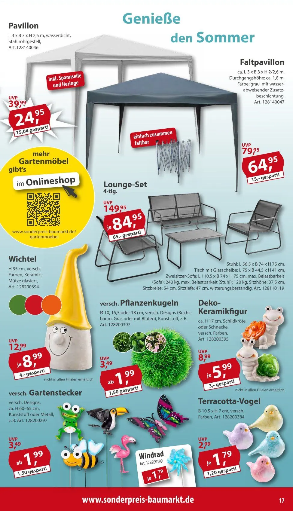 Sonderpreis-Baumarkt Angebote von 23. Mai bis 29. Mai 2026 - Prospekt seite 17
