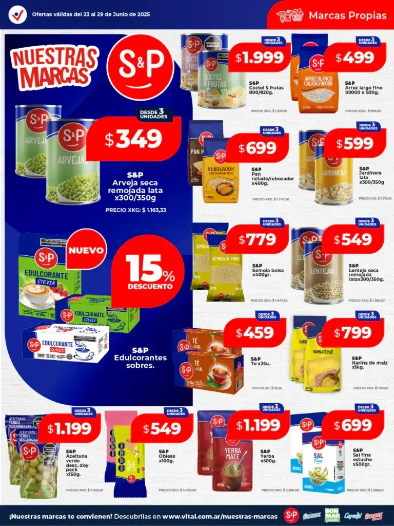 Ofertas de Ofertas Vital 23 de junio al 29 de junio 2025 - Página 17 del catálogo