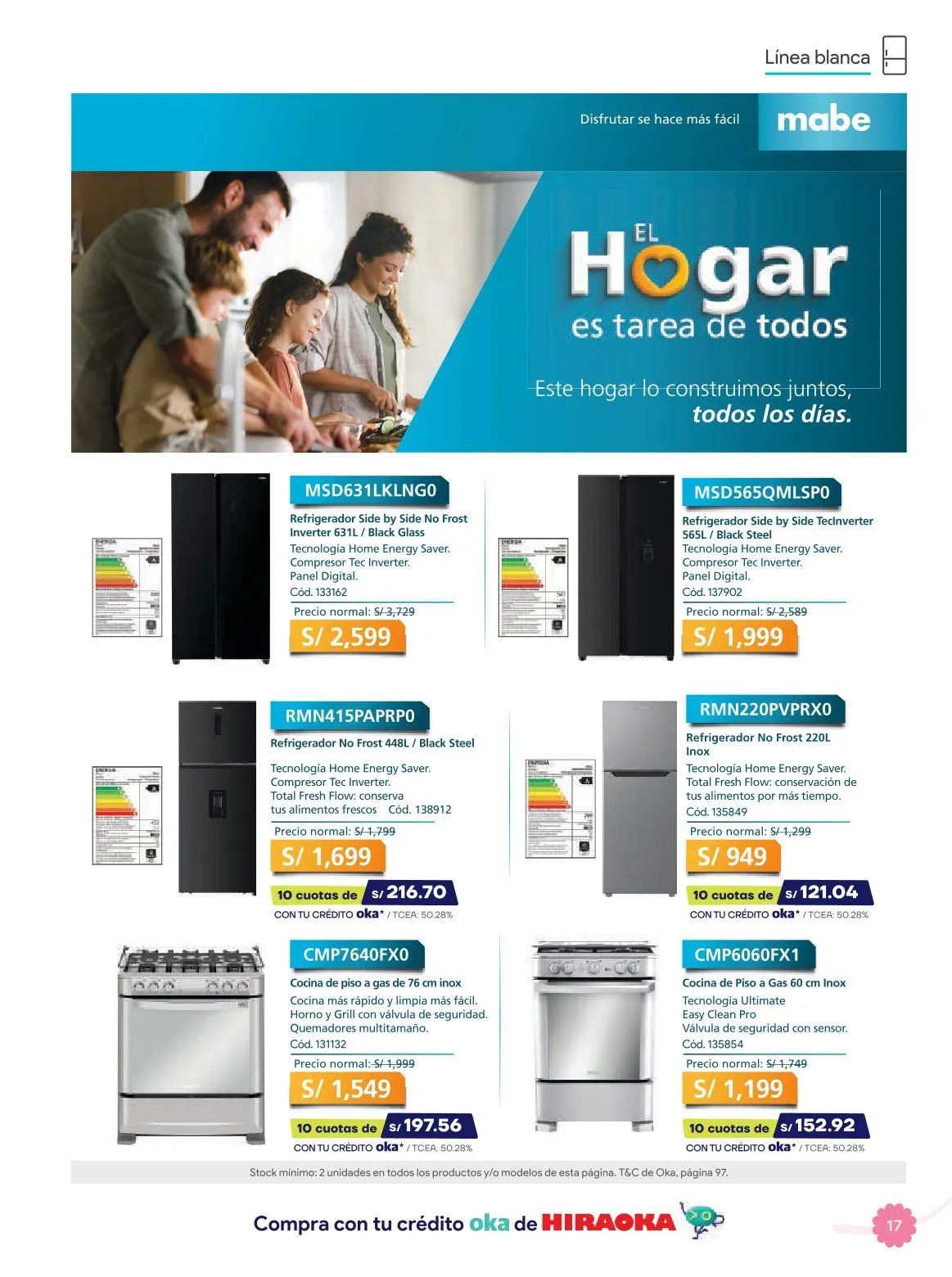 Catalogo de Hiraoka Ofertas 25 de abril al 17 de mayo 2026 - Pag 17