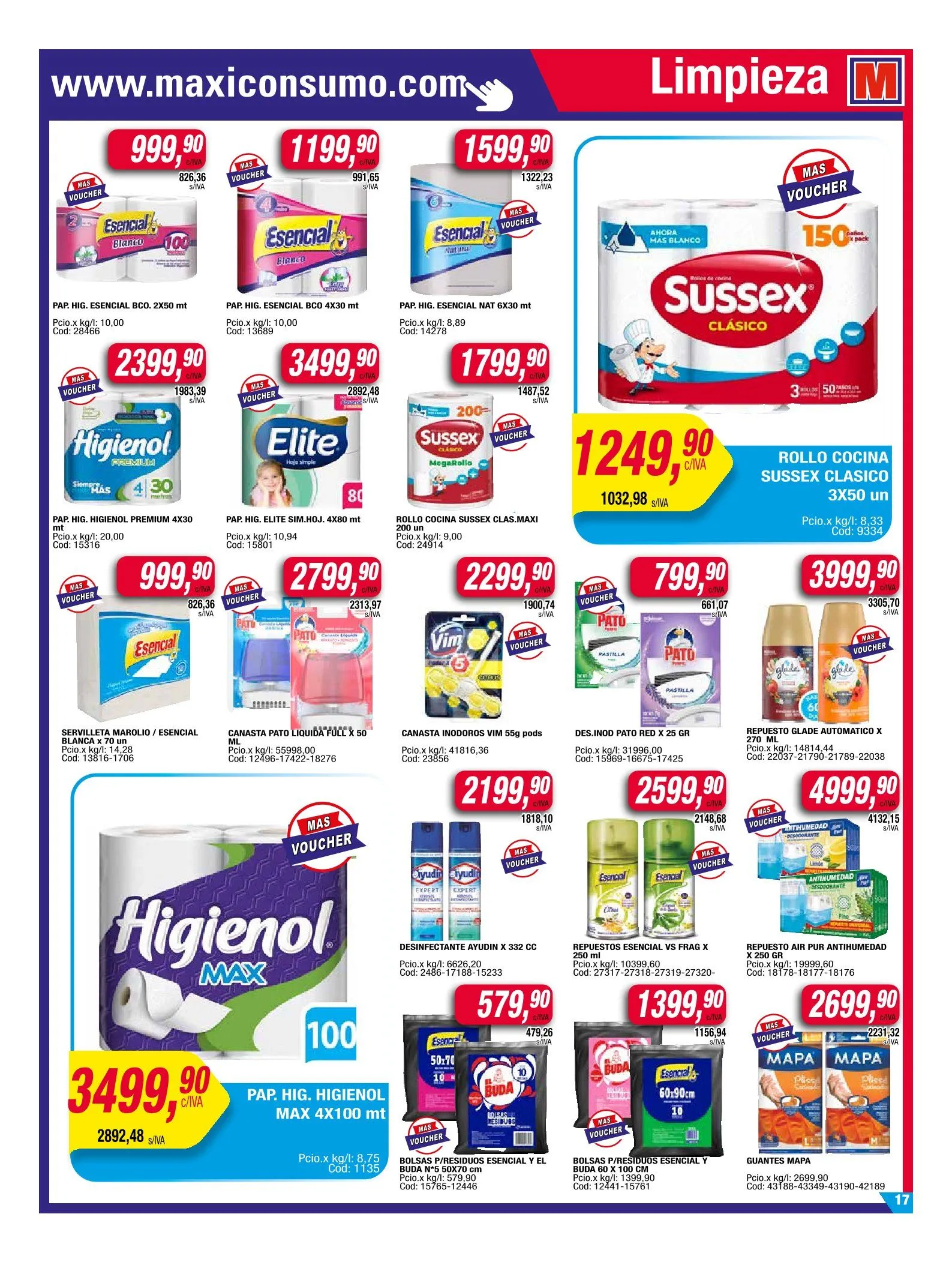 Ofertas de Maxiconsumo Ofertas 14 de abril al 21 de abril 2025 - Página 17 del catálogo