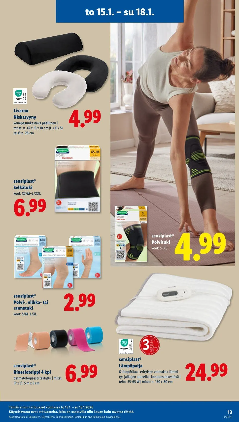 Lidl Kaupan Tarjoukset voimassa alkaen 15. tammikuuta - 18. tammikuuta 2026 - Tarjouslehti sivu 17