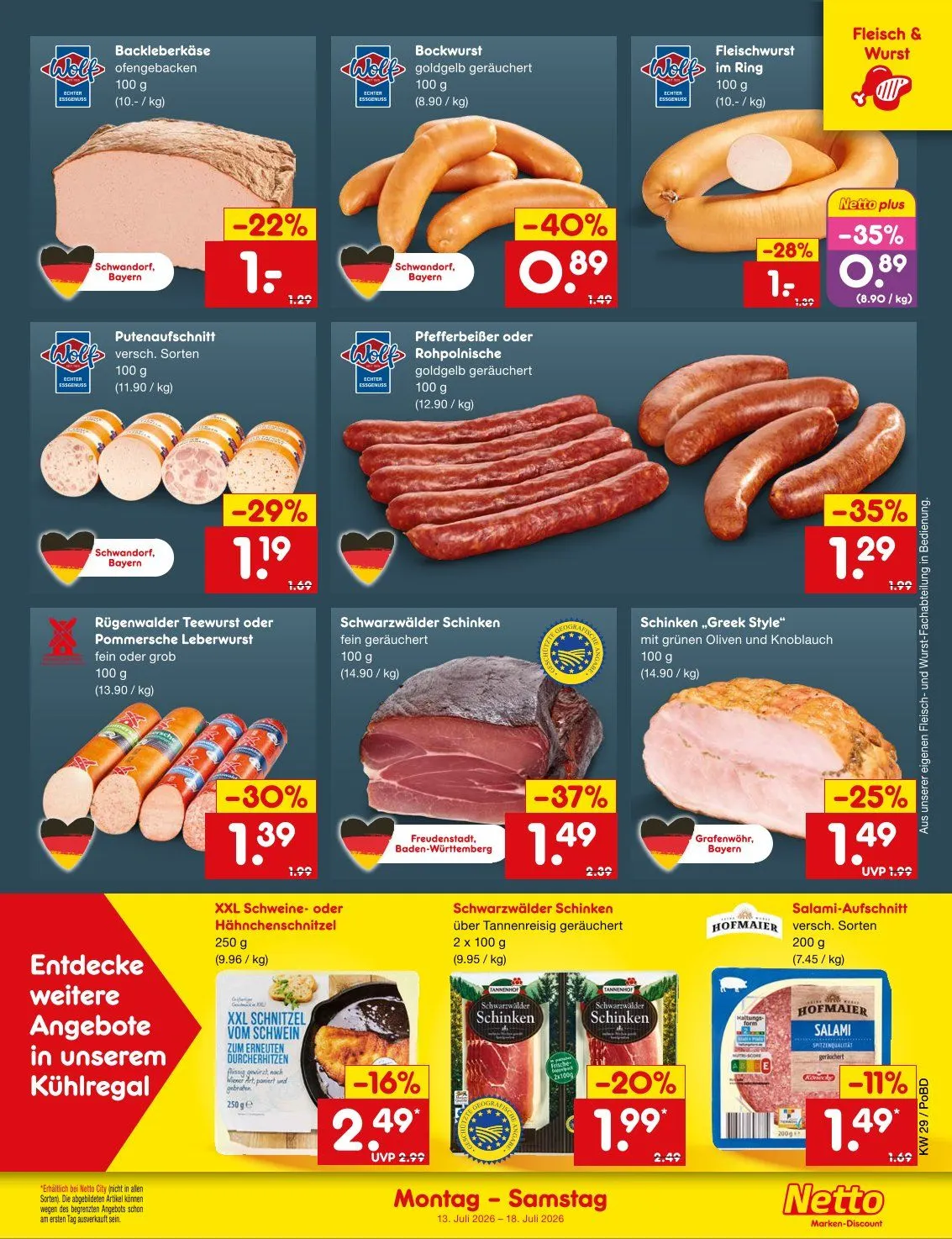 Netto Marken-Discount Folders van 13 juli tot 18 juli 2026 - Folder pagina 17