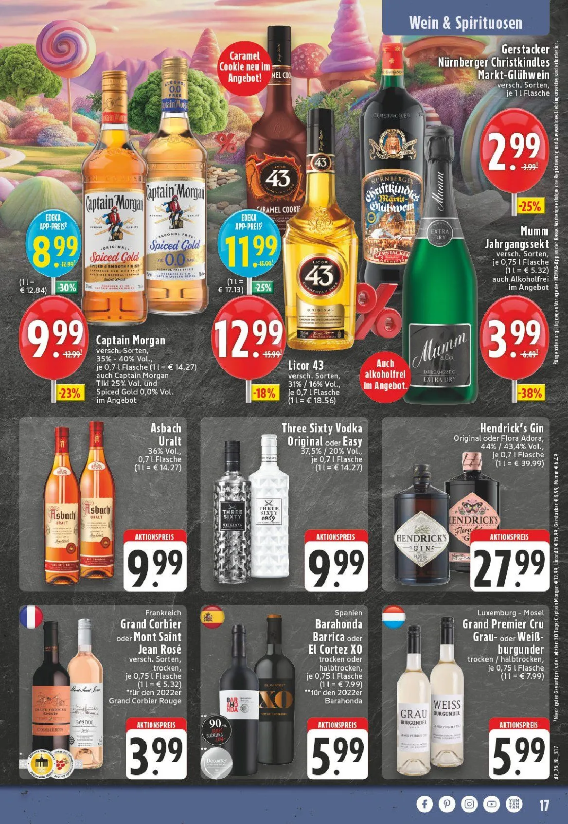 Edeka Angebote von 17. November bis 22. November 2025 - Prospekt seite 17